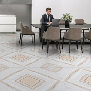 Azulejos de Porcelana Pulida de 24x48 Pulgadas, Color Negro, Acabado Brillante, Vistaar, Azulejos para Piso de Piscina al Aire Libre - Product Image 1