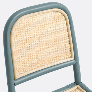 Silla Infantil de Ratán de Nuevo Diseño, Muebles Infantiles de Mimbre Hechos a Mano, Material Natural, Decoración del Hogar de Alta Calidad, Venta al por Mayor de Fábrica - Product Image 3