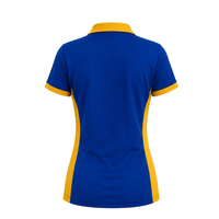 Polo personnalisé bicolore pour femme, manches courtes, col classique, Sororité grecque Sigma Gamma Rho, commande en gros, fournisseur en gros