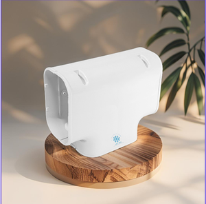 Cubierta de Tubería para Aire Acondicionado Eléctrico Premium VIET TIEN Serie 10065, PVC, Color Blanco Pequeño, Ecológica, Reductora en T, Herramienta - Product Image 6