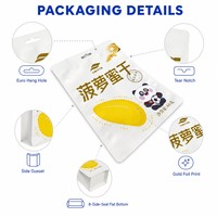 Kemasan Snack Nangka, Kantong Plastik Custom Cetak Digital, Pouch Zipper Berdiri untuk Keripik Buah, Buah Kering, dan Camilan Sehat