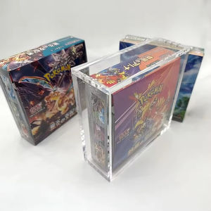 Boîte de rangement acrylique pour 151 boosters Pokémon japonais, avec protection UV et fermeture magnétique - Product Image 6