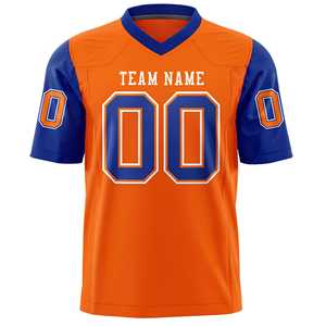 Maillots de football américain personnalisés en polyester respirant, grande taille, unisexe, haute qualité, manches courtes, maillot d'équipe - Product Image 3