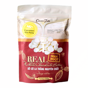 Factory Direct Supply HALAL OEM/ODM High Quality Real White Pure <b>Chocolate</b> Button 40% Cocoa 1KG Bakery Biscuits Cookie Hot Price - Product Image 1