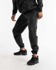 Combinaison de sauna noire à col haut et manches longues pour homme, en polyester, taille élastique, pour toutes les saisons, vêtements de fitness - Product Image 3
