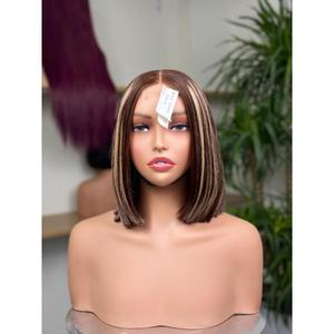 Perruque Lace Front 13x4 sans colle, cheveux vietnamiens bruts, donneur unique, ondulation naturelle, noir naturel, vente en gros - Product Image 1