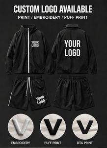 Hot <b>Sale</b> Customized Breathable Men Tracksuit High End Clothing Jogging Set Sportswear Suit/ Customized Mens supplier agent - Product Image 3