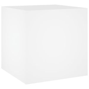 15.7 bianco "x 15.7" x 15.7 "vaschette per vaso in legno ingegnerizzato - Product Image 2