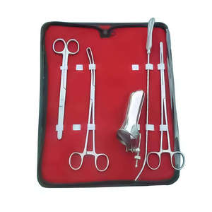 IUD (Intrauterine Device Surgery Set) Manual Gynecology Operation Placing Removing Stainless Steel CE ISO Approved Class I - Product Image 3