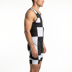 Custom Men's Rowing Uniform Quick Dry Sleeveless Racing Suit for Professional Premium Quality Men’s Rowing Singlet - Product Image 3