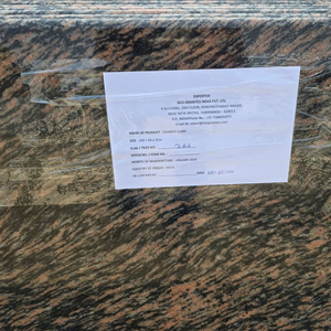 Premium Quality SILO INDIA Tiger Gold <b>Granite</b> Kitchen Countertop Custom Size Polished Fire-Washed Style Building Facade - Product Image 1