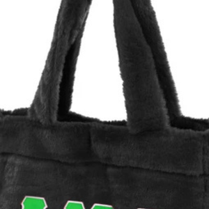   Sac à main en fausse fourrure noire pour femme, sac à bandoulière doux et moelleux, sac à main en peluche élégant, sac fourre-tout décontracté, style tendance et luxueux - Product Image 3