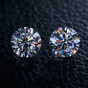 Diamant de laboratoire rond brillant VVS couleur D, pierre lâche, tendance, best-seller, pour la fabrication de bijoux, vente en gros, directement de l'usine - Product Image 1