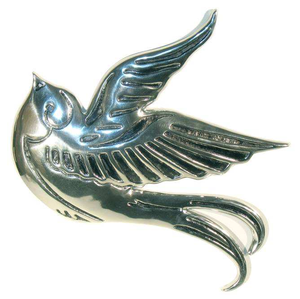 Sculpture d'oiseau tendance en aluminium, statue d'art abstrait pour la décoration intérieure, design moderne, accents élégants, parfait pour les bureaux et l'art. - Product Image 2