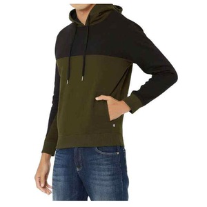 Sudadera con Capucha Verde Oliva para Hombre, Corte Regular, Tejido de Algodón, Estilo Casual para Otoño, con Diseño de Bolsillo - Product Image 4