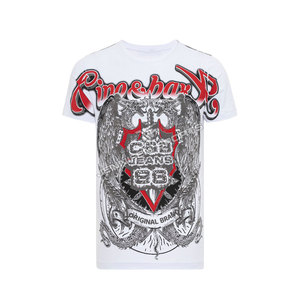 Camiseta Casual para Hombre con Estampado Personalizado, 240 Gramos, 100% Algodón, Corte Regular, Transpirable, de Secado Rápido, Precio al por Mayor - Product Image 1