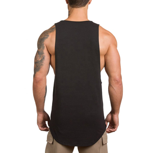 Camisetas de Tirantes de Algodón Personalizadas para Hombre, Ropa Deportiva Cómoda y Elegante, Eleva Tu Estilo con un Diseño Moderno OEM - Product Image 4