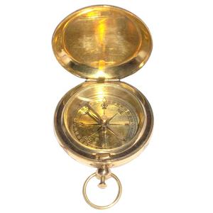 Nouvelle boussole en laiton Portable bonne qualité Camping en plein air randonnée survie directionnel professionnel étanche article en gros - Product Image 1