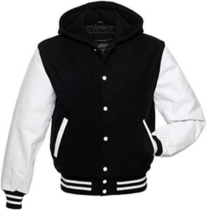 Chaqueta Bomber Varsity Personalizada para Hombre 2025, Diseño Sostenible a Prueba de Viento con Cuello Alto, Chaqueta de Béisbol Letterman al por Mayor - Product Image 1