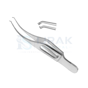 Pince à serviette ophtalmique Backhaus en acier inoxydable, forceps chirurgical manuel pour usage clinique et microchirurgical - Product Image 5