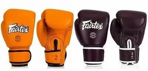 Guantes de Boxeo Fairtex de Cuero con Diseño Personalizado, OEM de Alta Calidad, Ajustables, para Entrenamiento Profesional de MMA, con Cordones, para Exteriores - Product Image 5