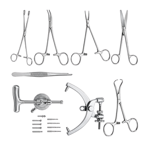 ชุดเครื่องมือดึงกระดูกศีรษะ ARISTON INTERNATIONAL รุ่น AI-Skull Traction Instrument Set-03 ชุด 27 ชิ้น สำหรับศัลยกรรมประสาท ทำจากสแตนเลส ใช้งานด้วยมือ - Product Image 2