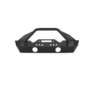 Paraurti Anteriore in Acciaio Rinforzato con Piastra per Verricello Compatibile con Jeep Wrangler JL JLU Gladiator JT 2018-2024 e Supporti per Gancio Traino - Product Image 3