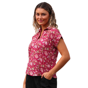 Women's Printed <b>Shirt</b> with Trendy Digital Print and <b>Button</b> Front Design - Product Image 3