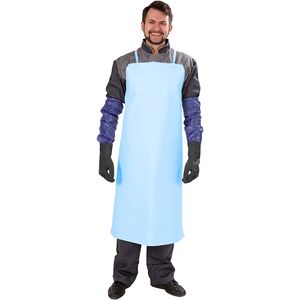 72 Pack Disposable PVC <b>Aprons</b> 35\" X 50\" 6 Mil Die Cut Finish Waterproof Tear Resistant Workwear Protective Uniform for <b>Men</b> - Product Image 1