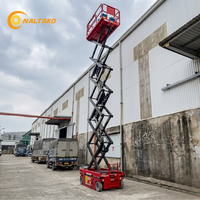 Naltako 5m Mini Elektrische Scherenhebebühne 300kg 220V Hydraulische Scherenhebebühne für Innenraumanlagen-Service