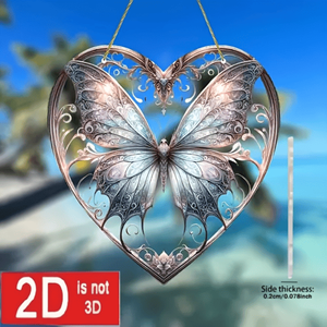 CIFbuy Farfalle Colorate in Acrilico per Decorazione Finestra, Servizio di Ritiro Temu, Regalo per la Casa, Decorazione in Cristallo, Acchiappasole - Product Image 4