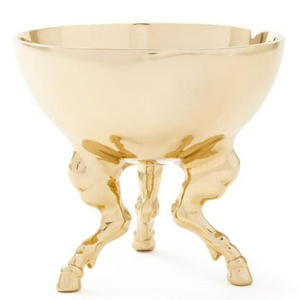 Unique Fancy Shape High Grade Gold Plated Prime Quality Metal Made Home <b>Table</b> Centerpiece Food Items Serving Luxury Bowls Supply - Product Image 1