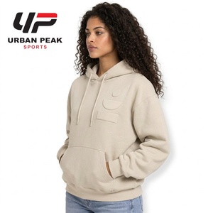 Sweat à capuche pour femme de haute qualité avec impression en relief, conçu avec de belles graphiques en relief et une silhouette moderne et décontractée. - Product Image 5
