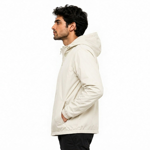 Veste coupe-vent personnalisée pour homme, veste de sport d'extérieur, imperméable, hiver, polyester, nylon, randonnée, coupe-vent, avec logo - Product Image 6