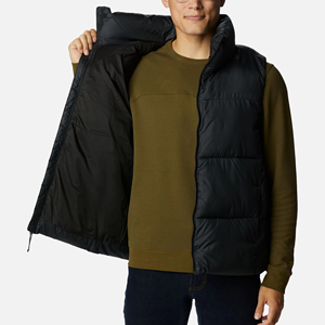 Vestes et gilets pour hommes de haute qualité, sur mesure, veste matelassée à bulles, gilet sans manches chaud pour l'hiver, en stock, design personnalisé, gilet matelassé - Product Image 3