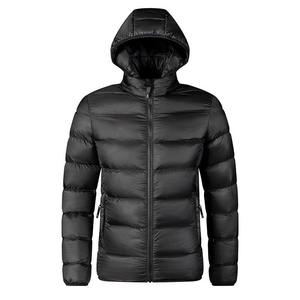 Veste matelassée pour homme de haute qualité, personnalisée, couleur unie, à capuche, pour l'hiver, usage extérieur, best-seller - Product Image 6