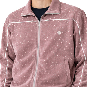 Men Premium Hoodies Custom Rhinestone Design Heavyweight Fleece Jogger Set Wholesale ODM Supplier Winter Casual Streetwear - Product Image 3