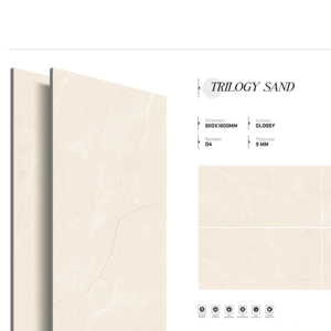 Paneles de Porcelana Pulida Celestial de Alto Brillo 800x1600 1200x1800 750x1500mm Diseñados para Interiores Residenciales y Comerciales de Gran Prestigio - Product Image 1