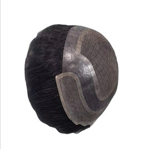 Toupee para Hombre Taz Hair, Peluca de Cabello Humano 100%, Densidad 60%-150%, Cabello Remy Indio, Resistente al Agua, Suave, Ondulado Profundo - Product Image 6