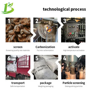 Metal çıkarma altın hindistan cevizi kabuğu aktif karbon ücretsiz örnek - Product Image 6