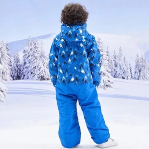 High Quality Custom Logo Men Ski Snowboard Jacket Set Winter One Piece <b>Waterproof</b> Windproof Plus Size Design <b>Taped</b> <b>Seams</b> Zipper - Product Image 3