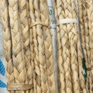 Water Hyacinth braided rope natural water hyacinth material for <b>basket</b> weaving and home decor Vietnam supplier - Product Image 2