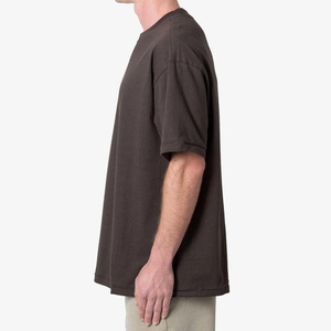 T-shirt Homme Oversize en Coton Lourd 280gsm 300gsm 320gsm, Coupe Décontractée, Épaules Tombantes, Personnalisable - Product Image 4