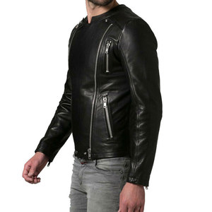 Comfortable And Soft Men Fashion Leather <b>Jacket</b> Affordable Price New Arrival Men Fashion Leather <b>Jacket</b> For <b>Winter</b> for <b>cheap</b> - Product Image 3