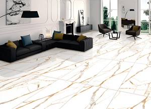Carreaux de sol et de mur en porcelaine mate moderne Alfa Tiger, résistants aux acides, antidérapants, pour hôtel, villa, appartement - Product Image 2