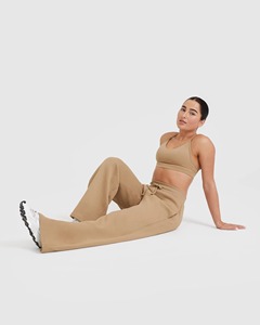 100% Cotton Custom Dune Women's Straight Leg Joggers Terry Fleece Soft Touch Fabric Women's Sweatpants Women's Pants & <b>Trouser</b> - Product Image 3
