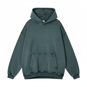 Sudadera Clásica con Capucha de Algodón y Forro Polar, con Bolsillo Tipo Canguro e Interior Suave - Product Image 2