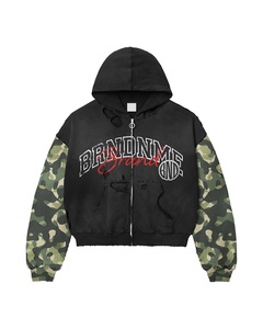 Chándal de Camuflaje con Mangas Largas, Estilo Urbano, 100% Algodón, Peso Medio, Otoño, Unisex para Adultos - Product Image 6