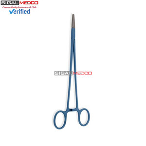 Portaagujas Mayo Hegar SIGAL MEDCO, Manual, Reutilizable, de Acero Inoxidable, Instrumento de Sutura Quirúrgica, Portaagujas de Precisión - Product Image 4