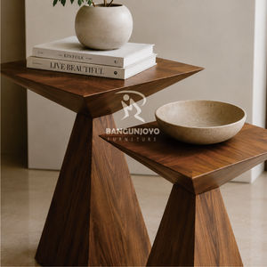 Modern Handmade Wood <b>Coffee</b> <b>Table</b> Stool Living Room Furniture Solid Wood Design - Product Image 4
